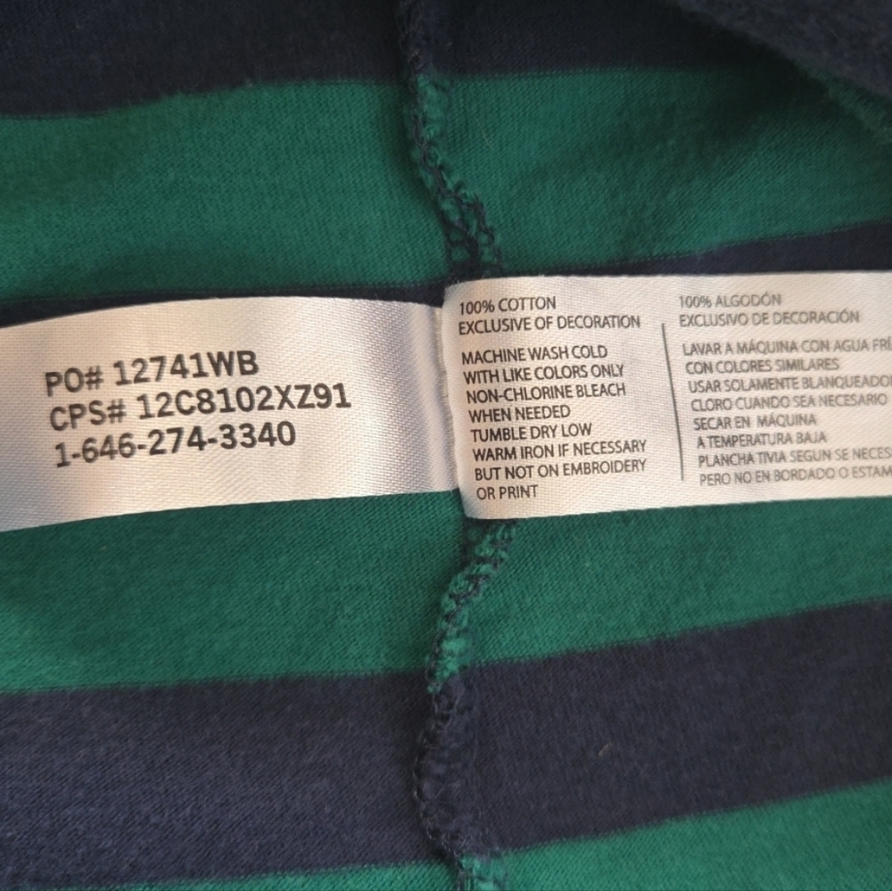 U.S. Polo Assn. Boys Polo Shirts Lot Of 2 Colorblock Classic Stripe M (8) - Picture 7 of 7